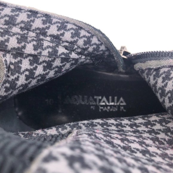 Aquatalia Black Leather Riding Boots 10 - Picture 8 of 11